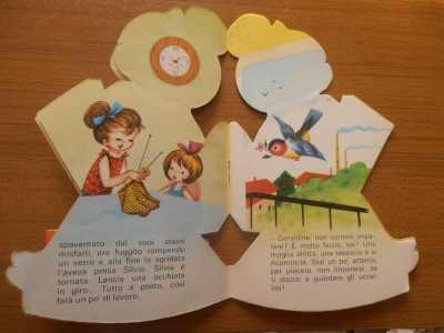 Nello spazio espositivo, infine, per la promozione dei prodotti della categoria gelati vennero creati e messi in vendita dei libri illustrati sagomati per bambini...